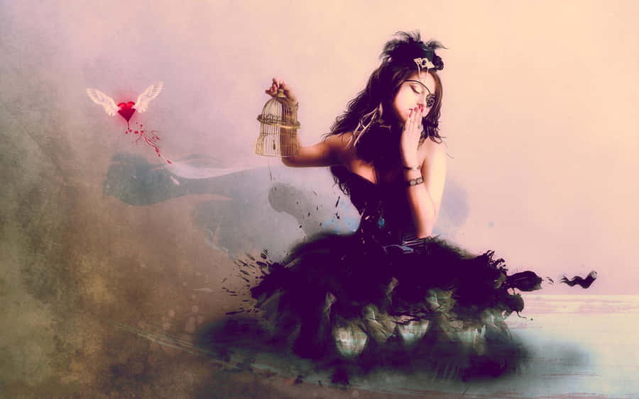 Captivating Gothic Costumes For An Enthralling Appearance Wallpaper