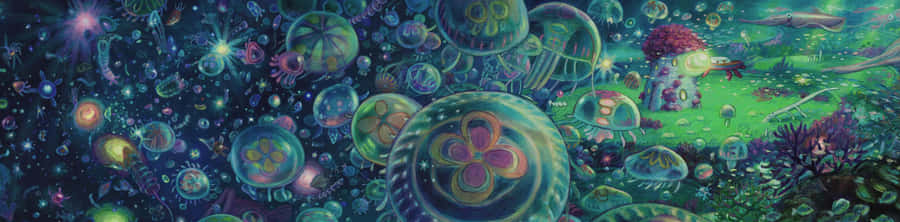 Captivating Hayao Miyazaki Movie Characters Wallpaper