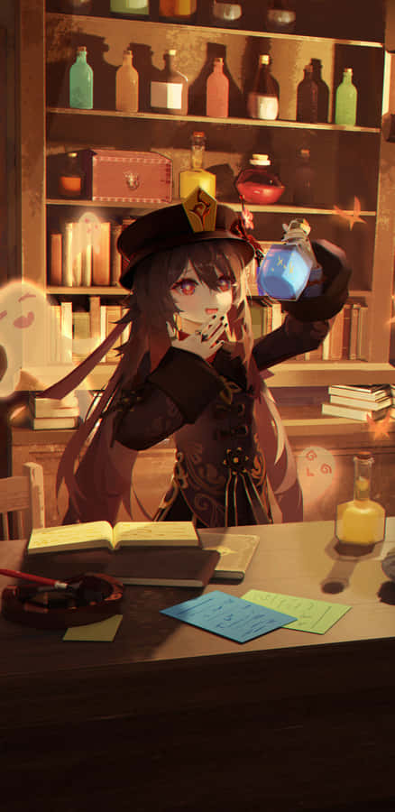 Captivating Hu Tao Profile Picture Wallpaper