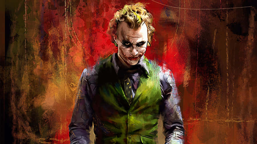 Captivating Joker Painting Wallpaper