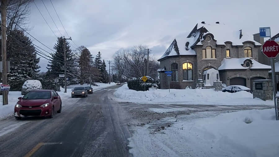 Captivating Landscape In Laval Wallpaper