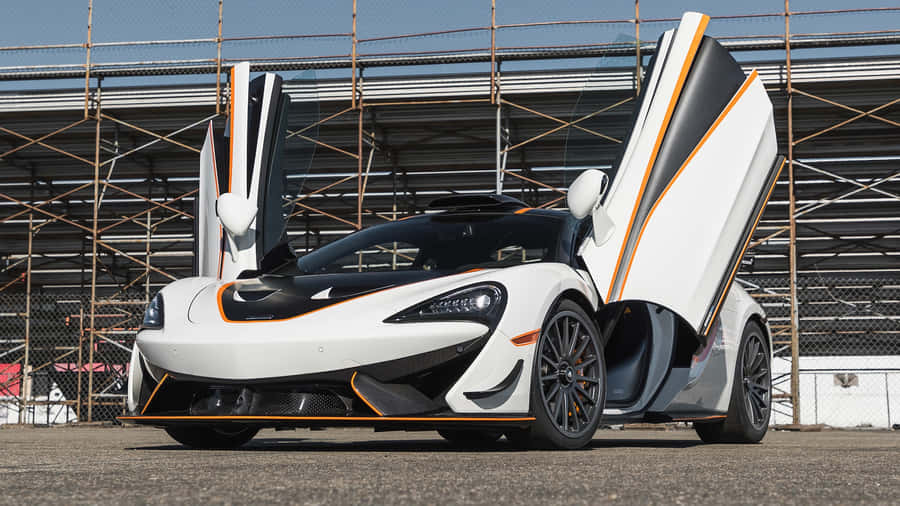 Captivating Mclaren 620r In Action Wallpaper