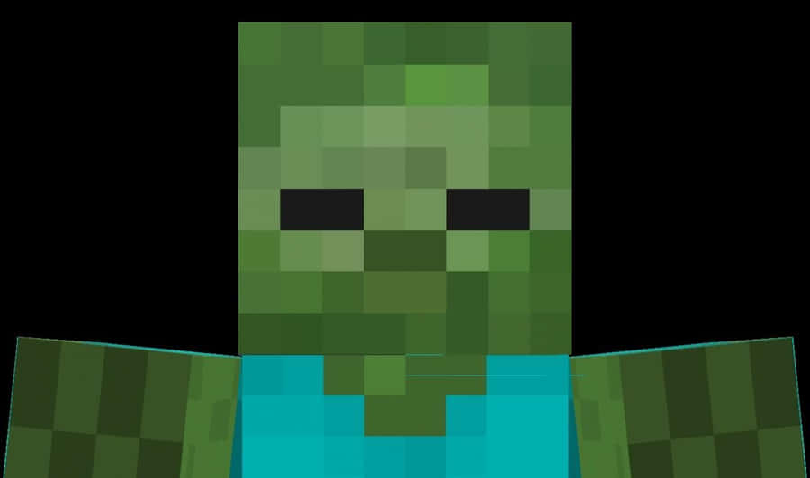 Captivating Minecraft Zombie Adventure Wallpaper