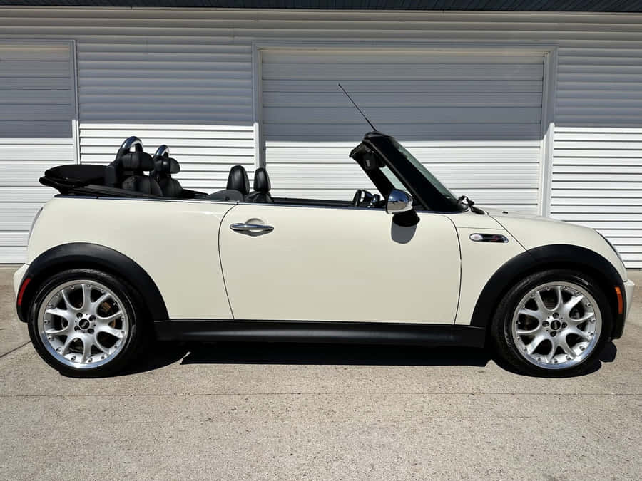 Captivating Mini Cooper Convertible Wallpaper