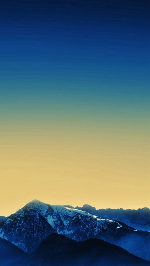 Captivating Mountain Art Iphone Wallpaper