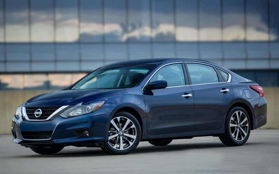 Captivating Nissan Altima In Motion Wallpaper