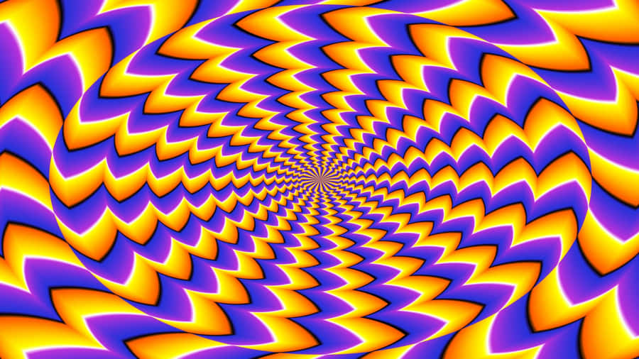 Captivating Optical Illusion Artwork Wallpaper