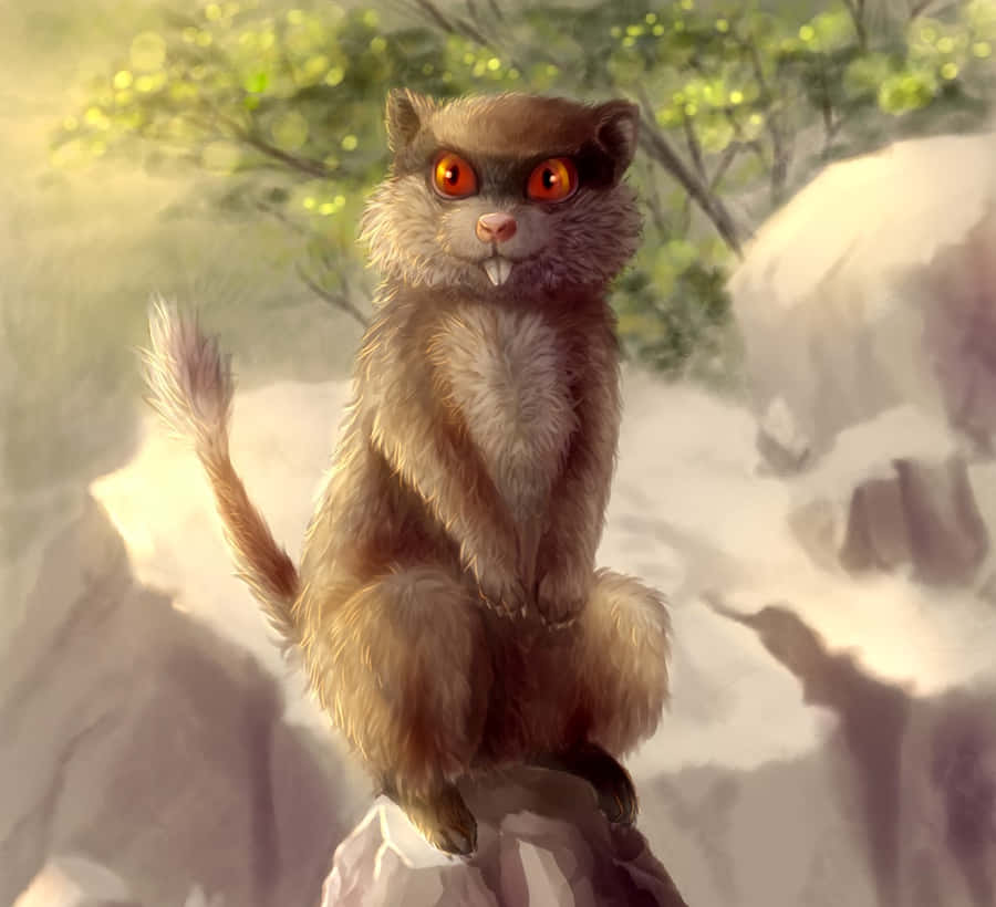 Captivating Patrat In Its Natural Habitat Wallpaper