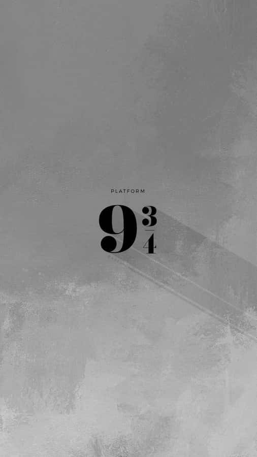 Captivating Platform 9 3/4: Find Your Magical Journey Wallpaper