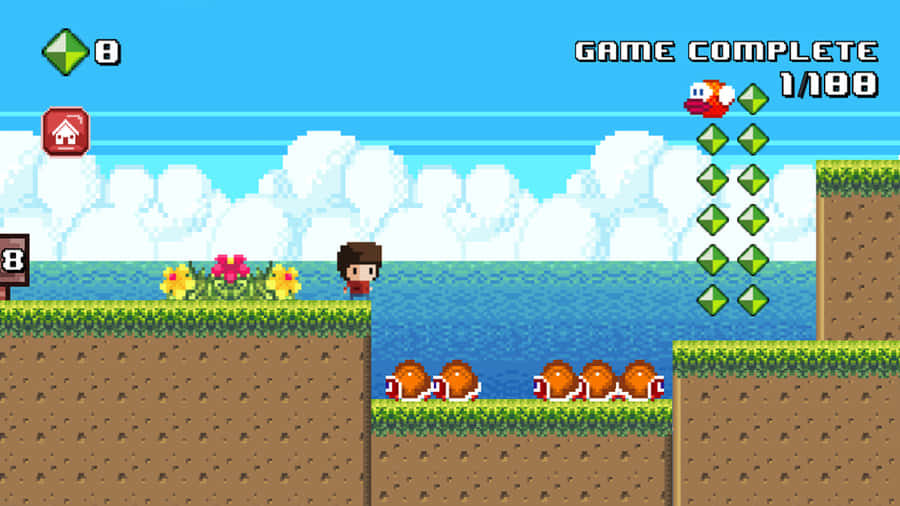 Captivating Platform Games Adventure Wallpaper