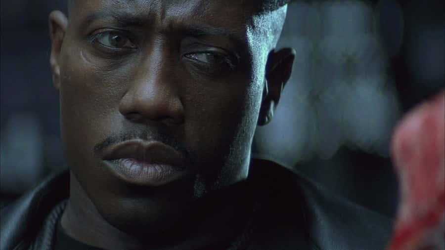 Captivating Portrait Of Wesley Snipes Wallpaper