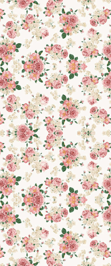 Captivating Rose Pattern Design Wallpaper