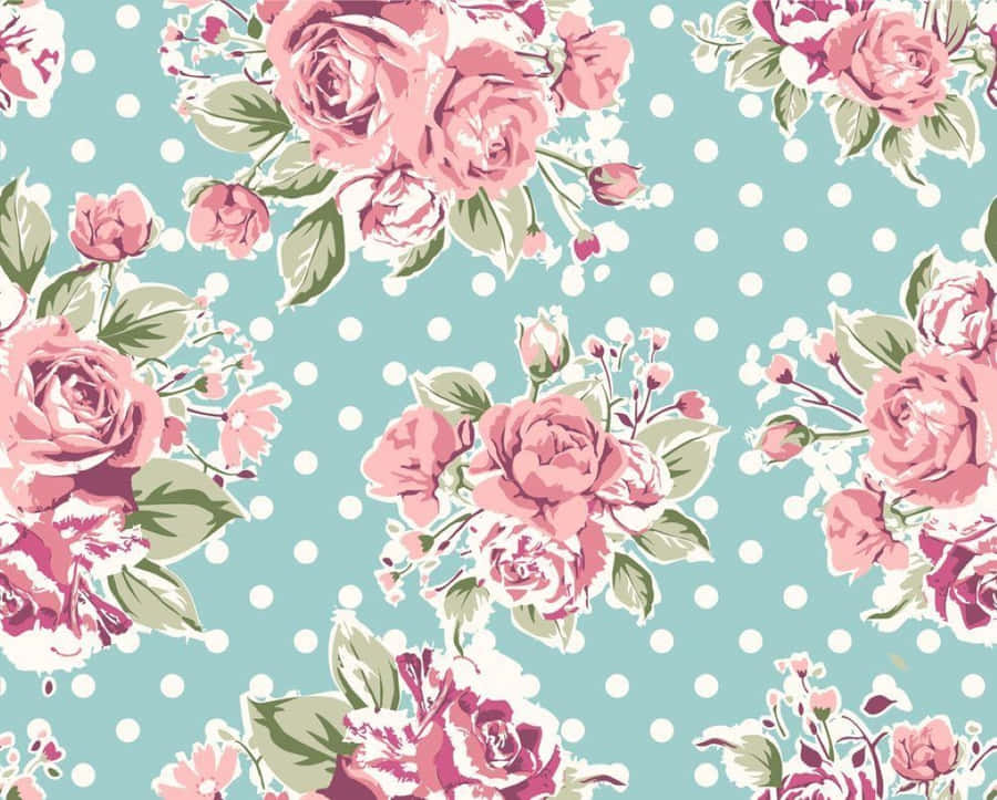 Captivating Rose Pattern Wallpaper Wallpaper