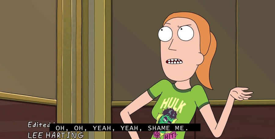 Captivating Summer Smith Wallpaper Wallpaper