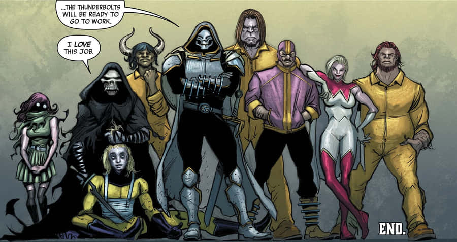 Captivating Thunderbolts In The Sky Wallpaper