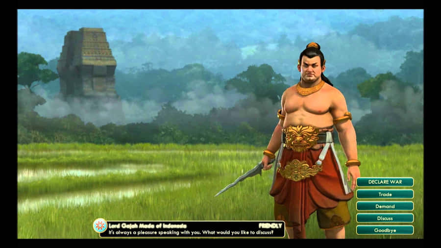 Captivating Turn-based Strategy Game Scene Wallpaper