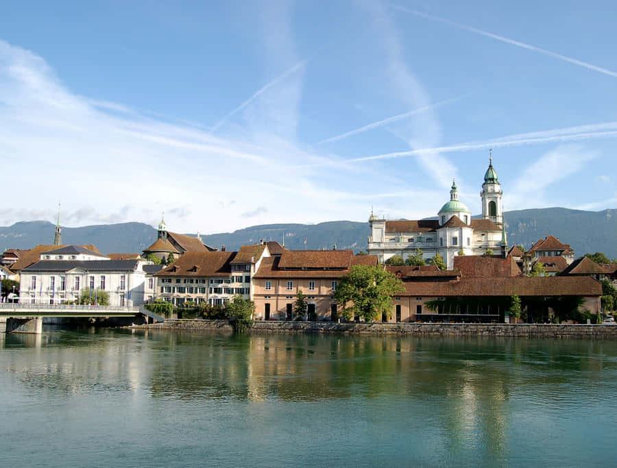 Captivating View Of Solothurn, Switzerland Wallpaper