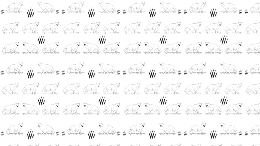 Captivating Wolf Pattern Wallpaper Wallpaper