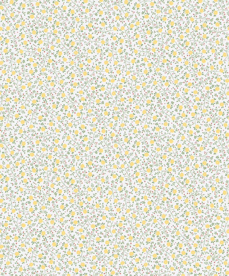 Captivating Yellow Pattern Design Wallpaper