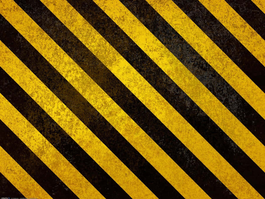 Captivating Yellow Stripes Wallpaper