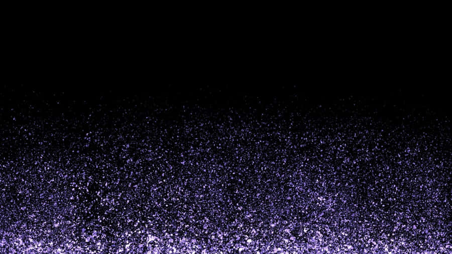 Capture The Beauty And Glimmer Of The Night With Purple Glitter Wallpaper