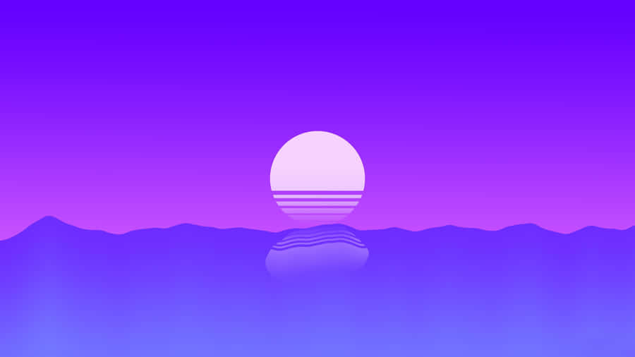 Capture The Beauty Of A Golden Sunset Wallpaper