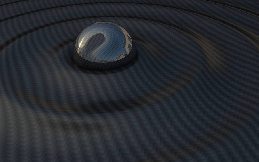 Carbon Fiber Droplet 4k Wallpaper