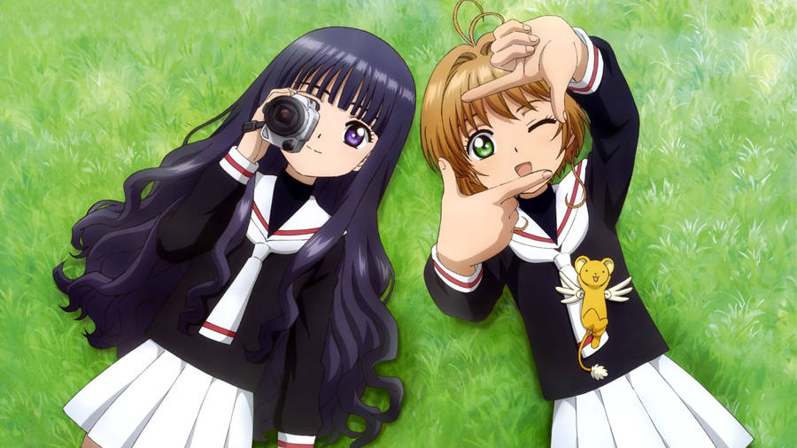 Cardcaptor Sakura And Tomoyo Best Friends Wallpaper