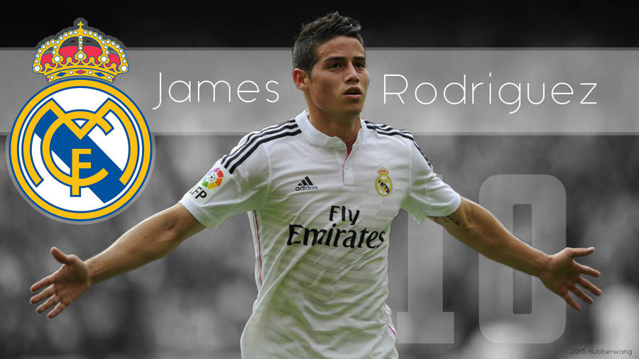 Carefree Soccer Player James Rodriguez Wallpaper