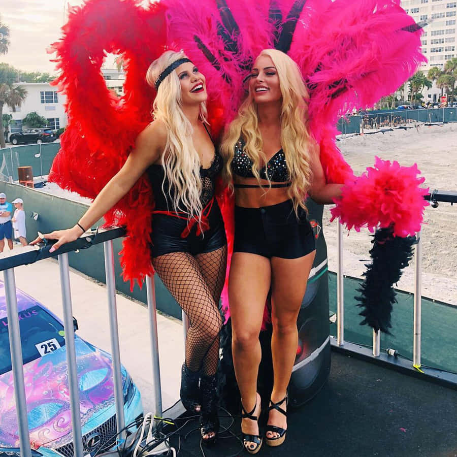 Carnival_ Feather_ Costumes_ Fun Wallpaper