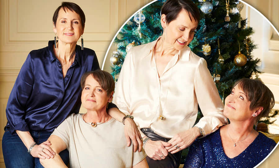 Carol Mc Giffin Festive Portrait Wallpaper