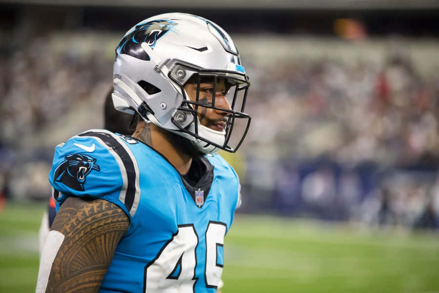 Carolina Panthers Linebacker Game Day Wallpaper