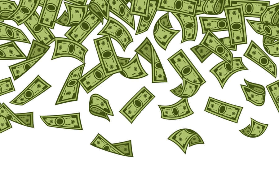 Cash Rain Illustration.jpg Wallpaper