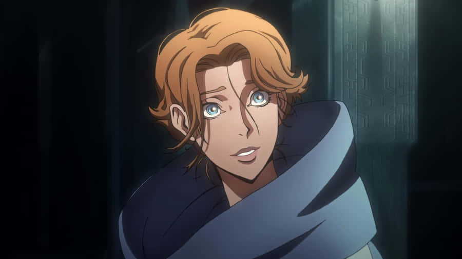 Castlevania Animated Character Glance Wallpaper