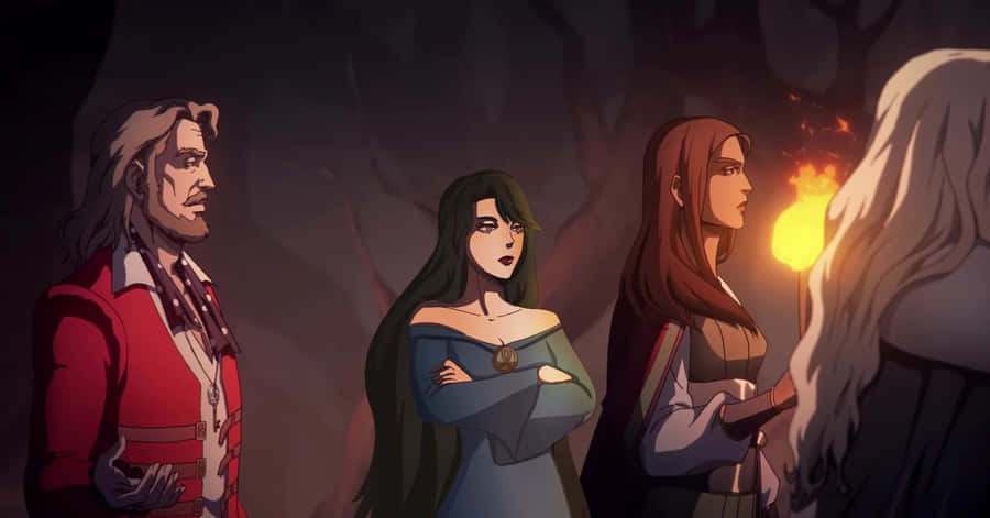Castlevania Animated Series Characters Wallpaper
