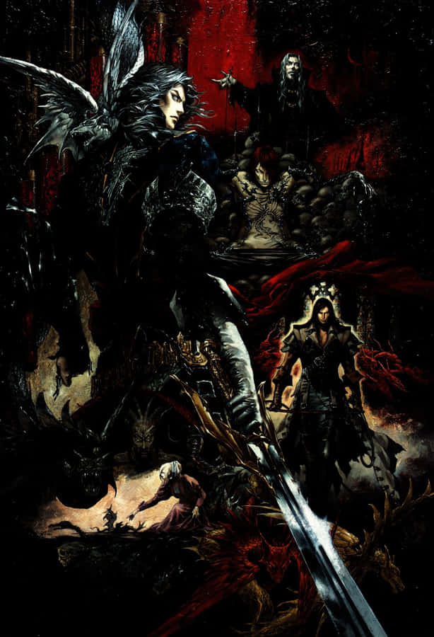 Castlevania Dark Confrontation Wallpaper