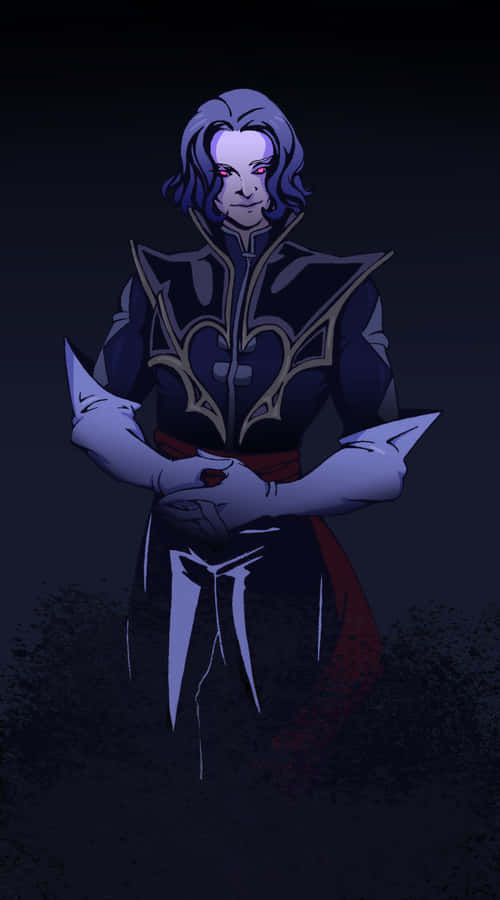 Castlevania Hector Animated Character Wallpaper