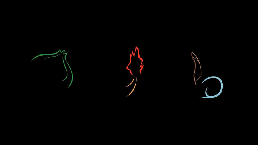 Catch The Playful Spirit Of Pikachu With This Minimalist Pokémon Design. Wallpaper