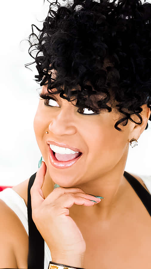 Cece Peniston Smiling Portrait Wallpaper