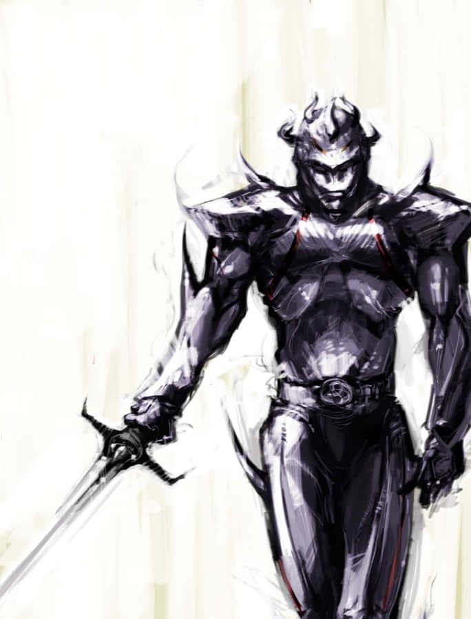 Cecil Harvey Dark Knight Artwork Wallpaper