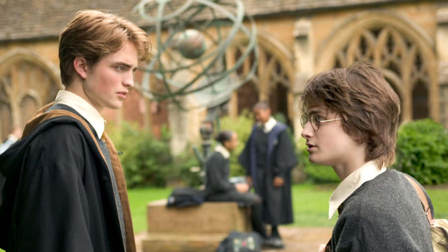 Cedric Diggory And Harry Potter Wallpaper