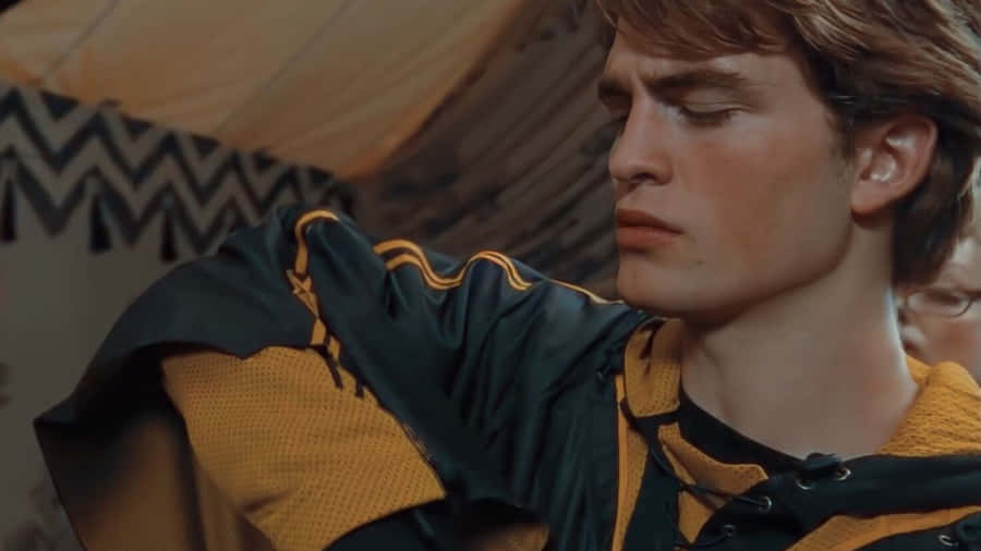 Cedric Diggory In Hogwarts Wallpaper