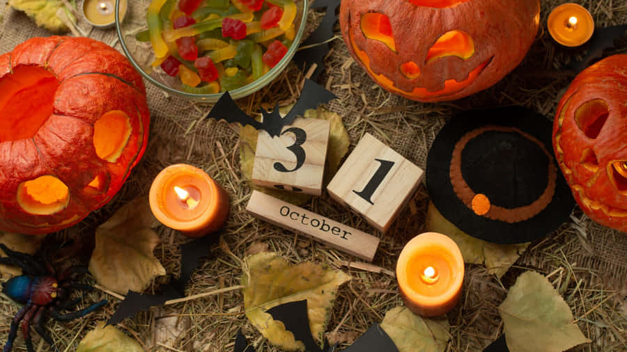 Celebrate Halloween With A Spooktacular Party Wallpaper