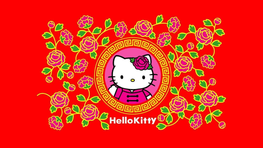 Celebrate Thanksgiving With Hello Kitty Wallpaper