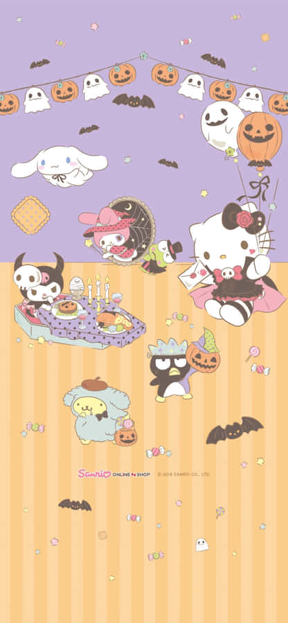 Celebrate Thanksgiving With Hello Kitty Wallpaper