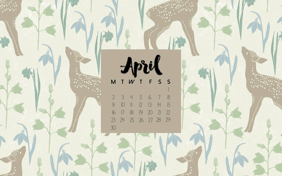 Celebrate The Beauty Of April Wallpaper