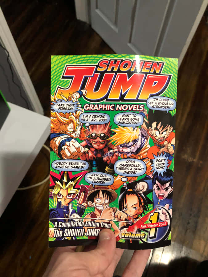 Celebrate The Power Of Manga With Shonen Jump Wallpaper
