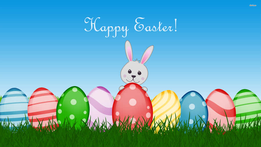 Celebrate This Easter With A Cute And Happy Vibe! Wallpaper