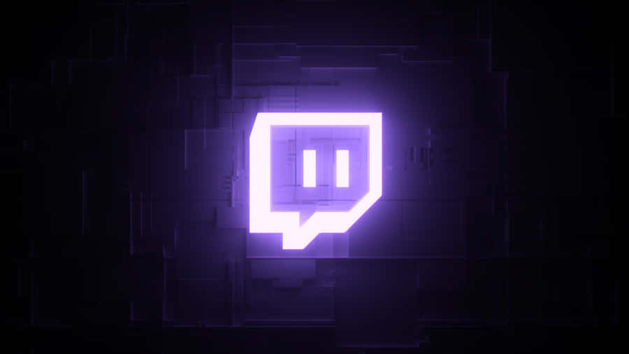 Celebrate Your Love For Gaming Thanks To Neon Twitch Wallpaper