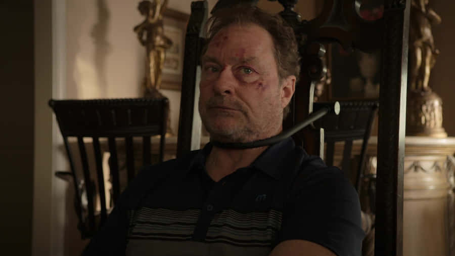 Celebrated Actor Stephen Root In An Engaging Shot Wallpaper